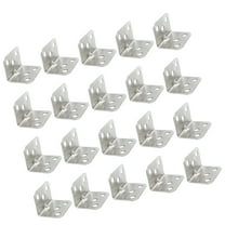 FONDOTIN 40Pcs Small Shelf Brackets Metal Wall Hanging Supports for Elegant Rooms