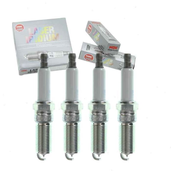 4 pc NGK Laser Iridium Spark Plugs compatible with Chevrolet Blazer 2.5L L4 2019-2020