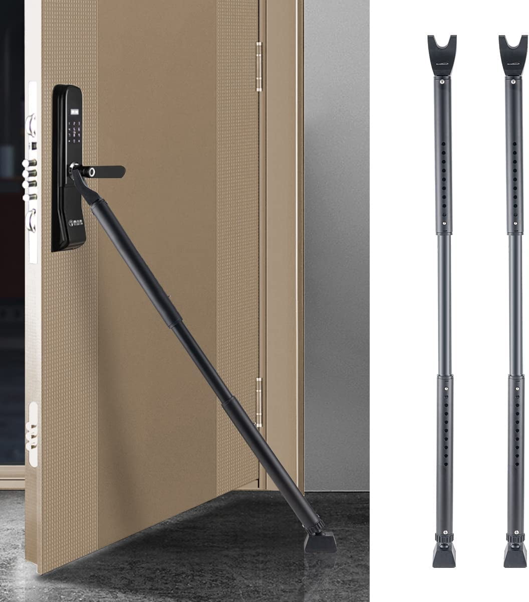 2 Pack 2in1 Door Security Bar & Sliding Patio 28″ Stopper Jammer