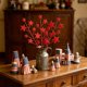 thumbnail image 4 of Adornos de estrellas patrióticas | Rama ornamental para festivales navideños | Decoración para fiestas en interiores y exteriores: macetas, centros de mesa y eventos temáticos, 4 of 6