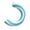 Sky Blue, variant on Pool Floats Adult Curved Inflatable PVC Portable Lightweight Stable Ocean Lake Party Swimming