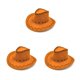 thumbnail image 3 of Qarigey Adults Portable Fashion Western Style Cowboy Photography Wide Hat Headwear Banquet Cosplay Decor Brim Cap Prop Type1 NO1 Qarigey CBP011680, 3 of 6