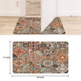 thumbnail image 6 of Bohemian Brown Geometry (2) Door Mat 30 X 17 Inch Welcome Doormat Indoor Outdoor Entrance Floor Mat Non Slip Spring Summer Decor Rubber Mats, 6 of 6