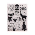 thumbnail image 3 of Christmas Theme Clear Stamps for Scrapbooking and Photo Album 1Set, 3 of 3