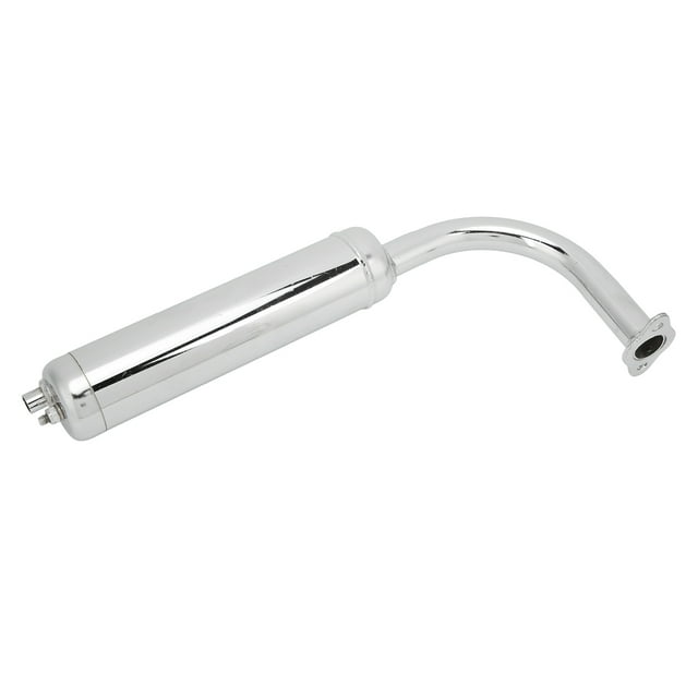 Tubo de escape de motocicleta anodizado de 40 mm y 80 cc para motocicletas y bicicletas eléctricas
