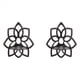 thumbnail image 1 of 2X Estantes Esquineros de , Estantes Esquineros de Pared con Flores de Madera, Estantes Flotantes, Estante de ExhibicióN de Cristal, Estantes Esquineros de Pared Bohemios, 1 of 6