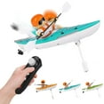 TISUDYE 2.4 Kayak Boat Pool Toys For Kids Righting Remote Control Boat
