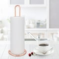 thumbnail image 3 of Oubit Roll Paper Rack,Metal Standing Simply Roll Tissue Holder Paper Towel Holder Class Leading Features, 3 of 9
