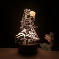 thumbnail image 1 of Luz nocturna LED 3D Plants vs Zombies que cambian de color para niños, 1 of 1