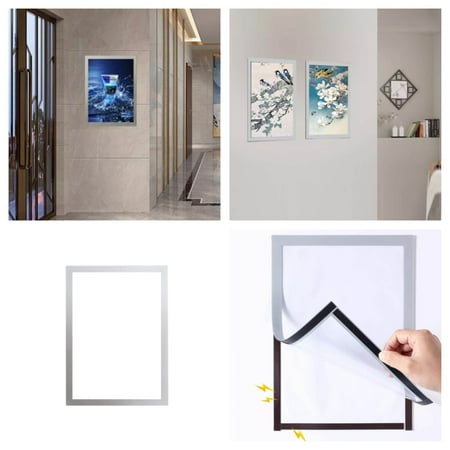 

2024 Frames A4 Information Frame Self Hinged Frame With Closure Information Pocket Sheet Holder For Information Frame A4 Format 32.5 X 24 Cm