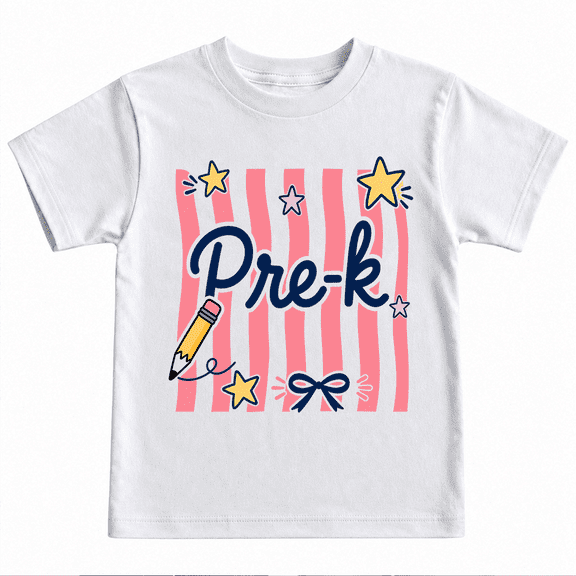 Godmerch Pre-K Stars Back to School Shirt for Kids Youth Graphic T Shirt First Day School Tee