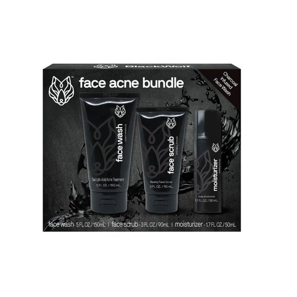Black Wolf Trousse contre l'Acné du Visage
