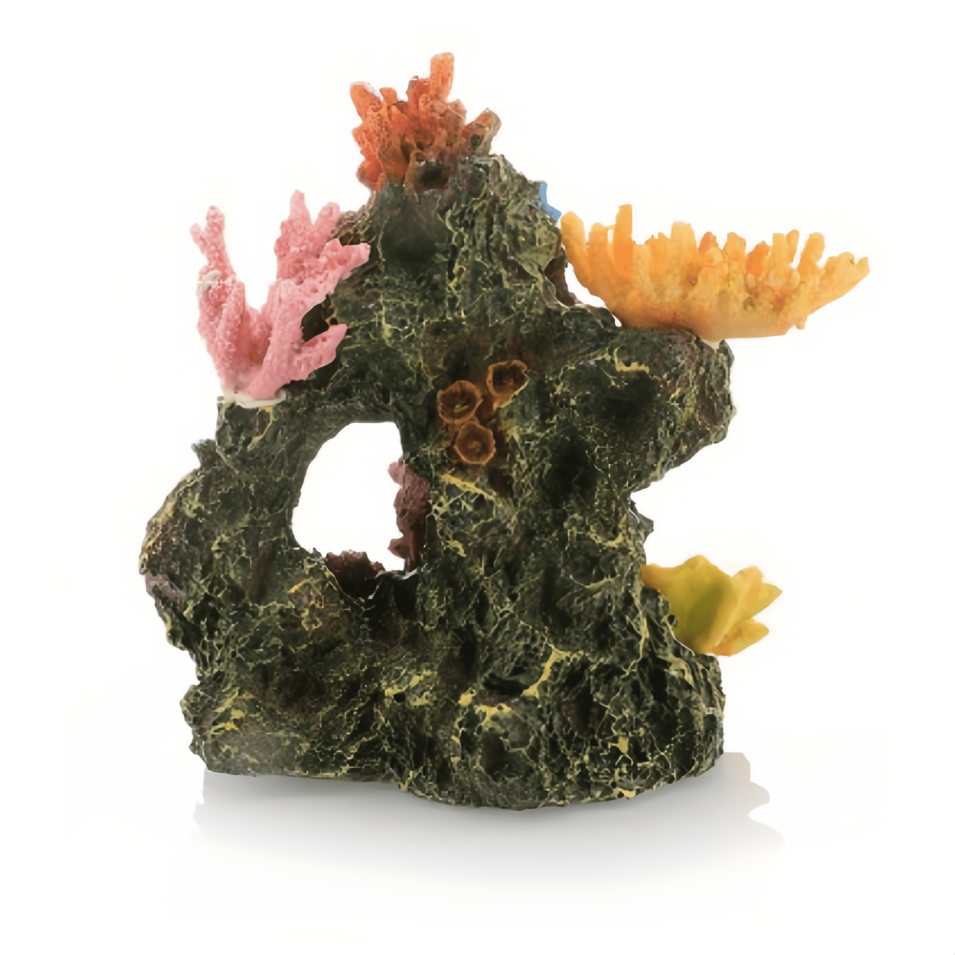Fish Tank Rock Decor Coral Cave Aquarium Decorations Large Resin Coral Mountain Ornaments Large Fish House Breed Tank Decor for Marine Betta Fish Tank Landscape