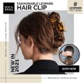 thumbnail image 1 of XWSHYW Jewelry Clearance Fashionable Leopard Hair Clip,Leopard Hair ornament Acetate Spring Clip, 1 of 1