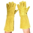 thumbnail image 4 of Guantes de soldadura resistentes al calor pa soldador/cocin//chimenea/ Gloria guantes de soldadura, 4 of 8