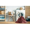 thumbnail image 2 of Ahgly Company Machine Washable Indoor Rectangle Transitional Dark Red Area Rugs, 6' x 9', 2 of 7