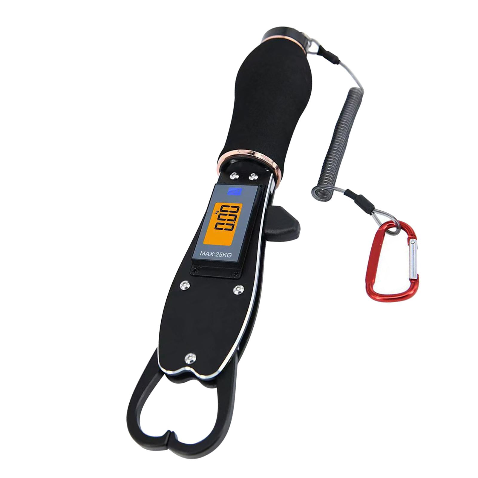 Fish Gripper for Fishing, Fish Holder with Electronic Scale, Fishing Gear Gift, Fish Control Tackle, Fish Lip Grip Tool, Fish Lip Grabber
