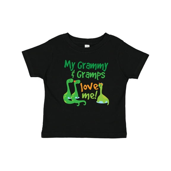 Inktastic My Grammy and Gramps Love Me Grandson Boys Baby T-Shirt