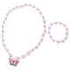 thumbnail image 3 of 1 juego de joyería para niños, collar, pulsera y mariposas para niña., 3 of 6
