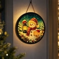 thumbnail image 5 of Christmas Lighted Hanging Sign, Battery‑Operated LED Wall Ornament with Hooks, Illuminated Xmas Decor for Front Door, Porch, Entryway Home Decoration, 5 of 7