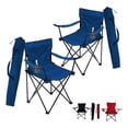 thumbnail image 1 of 2 Sillas Plegables CJR Azul para Playa Campamento y Exteriores, 1 of 8