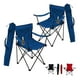 thumbnail image 1 of 2 Sillas Plegables CJR Azul para Playa Campamento y Exteriores, 1 of 8