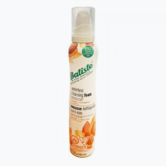 BATISTE Waterless Foam Shampoo 125 ml Almond Oil 6/Pack