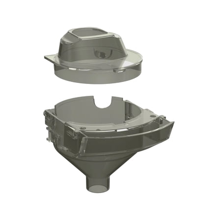 Baby Brezza Formula Pro Advance Mini Funnel and cover