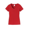 thumbnail image 5 of Port & Company Women's Fan Favorite V-Neck Tee. LPC450V, 5 of 6