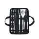 thumbnail image 1 of RO Kit de barbacoa Herramienta de barbacoa de acero inoxidable Utensilios de parrilla para barbacoa, 1 of 4