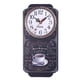 thumbnail image 2 of Reloj de pared Retro de estilo europeo, barra para el hogar, sala de estar, dormitorio, decoración cuadrada colgante Tmvgtek Para estrenar, 2 of 9