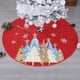 thumbnail image 4 of Falda para Árbol de Navidad, Falda para Árbol de Navidad con Copos de Nieve, Decoración Creativa para Árbol de Navidad, Delantal para Árbol de Navidad, 4 of 6