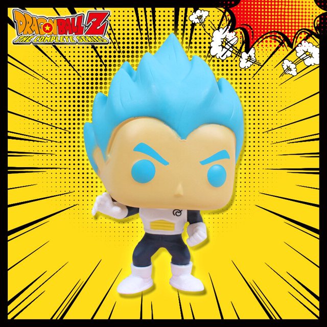 Funko Pop Dragon Ball Anime niños juguetes Vegeta Goku Frieza figuras de acción Super Saiyan Pvc modelo muñeca colección para niños regalo hola suerte unisex