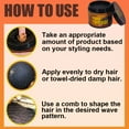thumbnail image 6 of Adglamful Wave Pomade Hair Styling Cream, 4 oz (113g), 6 of 7