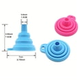 thumbnail image 4 of 3PCS Funnel - Silicone Collapsible Funnel, Convenient Foldable Beads Container Mosaic Tool For 5D DIY Diamond Painting Kits For Adults, 4 of 25