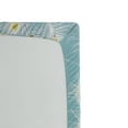 thumbnail image 2 of Ambesonne Peacock Fitted Sheet, Nature Ornate, Full Size, Yellow Pale Blue, 2 of 2