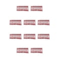 thumbnail image 1 of Seitruly Tabletas para mejorar las uñas Diseño elegante de puntos Uña falsa Aspecto resistente a los arañazos Puntas de manicura JM-20 Rojo JM-20Rojo brillante 10piezas, 1 of 6