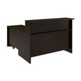 thumbnail image 2 of Arrive 60W x 72D L Reception Desk with Drawers in Mocha Cherry - Engineered Wood, 2 of 11