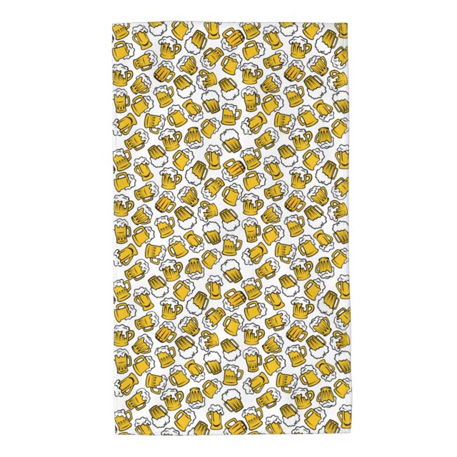 Balery Beer Toalla de Microfibra Premium con Estampado – 27.5x16 pulgadas, Alta Absorción, Suave y Aterciopelada, Secado Rápido