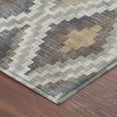 thumbnail image 3 of Addison Rugs Mayfield Premium Machine Washable Transitional Diamond Taupe Round Rug, 8' x 8', 3 of 5
