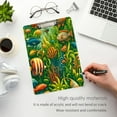 thumbnail image 5 of Plastic Clipboard Acrylic Hanging Clip Board with Gold Low Profile Office School Supplies 12.5x9 Fish and Seaweeds, 5 of 9