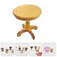 thumbnail image 3 of CIMAXIC Simulation Furniture 1Pc Miniature Round Table Model Simulation Table Ornament Mini House Decoration,1.97"X1.97"X1.97", 3 of 5