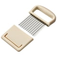 thumbnail image 3 of Cook with Color Wavy Crinkle Cutter, Cream, 3 of 5
