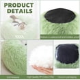 thumbnail image 4 of Dog Bed,Calming Cat Beds Small Washable Pet Bed Round Plush Donut Puppy Bed Dog Cushion Machine washable Fruit green (40cm*20cm), 4 of 4