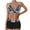 Gray-11, variant on Lopeceal Women Plus Size Halter Bikini 2 Piece Color Block Striped Cross Push Up Swimsuit And Tummy Control Shorts Fashion Sexy