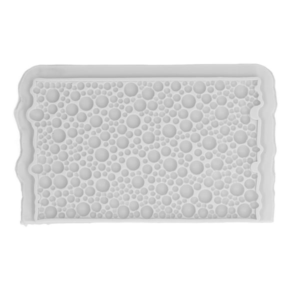 Molde para hornear Jadeshay Silicona Decoración de pasteles Perlas Gris 1 x 18,5 x 11 cm