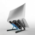 thumbnail image 2 of ZUARFY Cooling Pad Riser Laptop Stand Support Base Folding Adjustable Holder Stand, 2 of 15