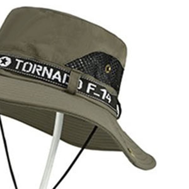 Sombrero de pescador Jadeshay de ala grande para hombre transpirable de verano