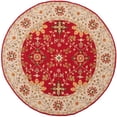 thumbnail image 2 of Safavieh Easy Care Alban Oriental Area Rug, Red/Ivory, 6' x 6' Round, 2 of 8