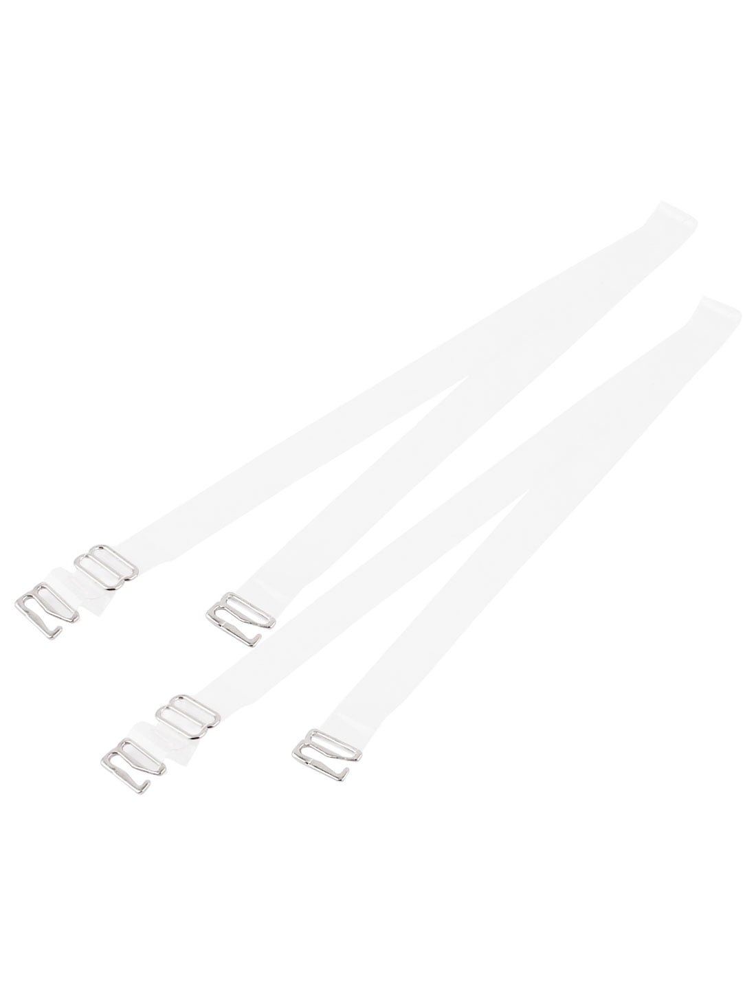 Allegra K Women's NonSlip Clear Bra Strap Replacement Invisible